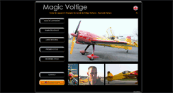 Desktop Screenshot of magicvoltige.fr