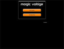 Tablet Screenshot of magicvoltige.fr